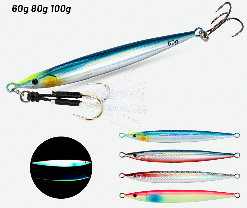 Boat Fishing Jig, 60/80/100 g (2.1/2.8/3.5 oz) – product photo