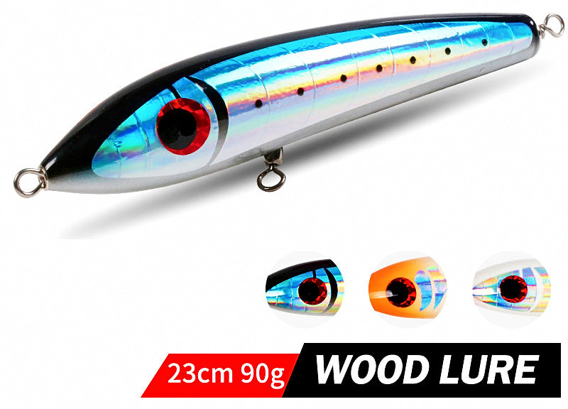 Floating Wood Pencil Lure, 90 g (3.2 oz) 23 cm (9 in) – product photo