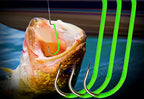 Glow Long Shank Bent Hooks, 10-Pack, Sizes 3 to 3/0 – product photo
