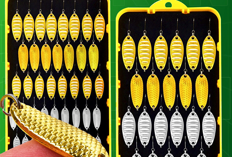 Small Spoon Lure Set, 2.5–7 g (0.09–0.25 oz) – product photo