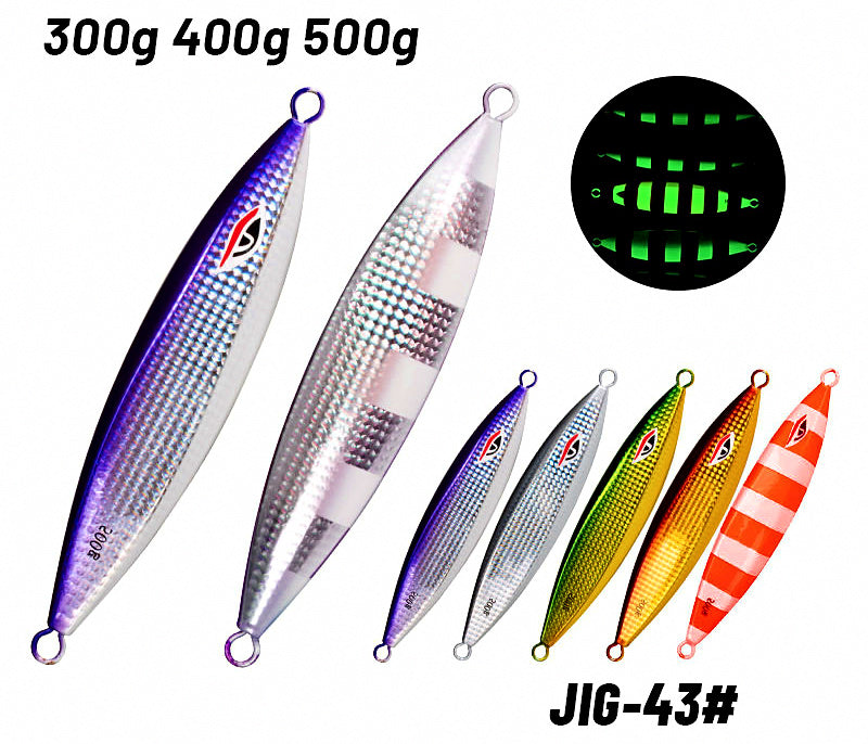 Deep Sea Slow Pitch Jig, 300–500 g (10.6–17.6 oz) – product photo