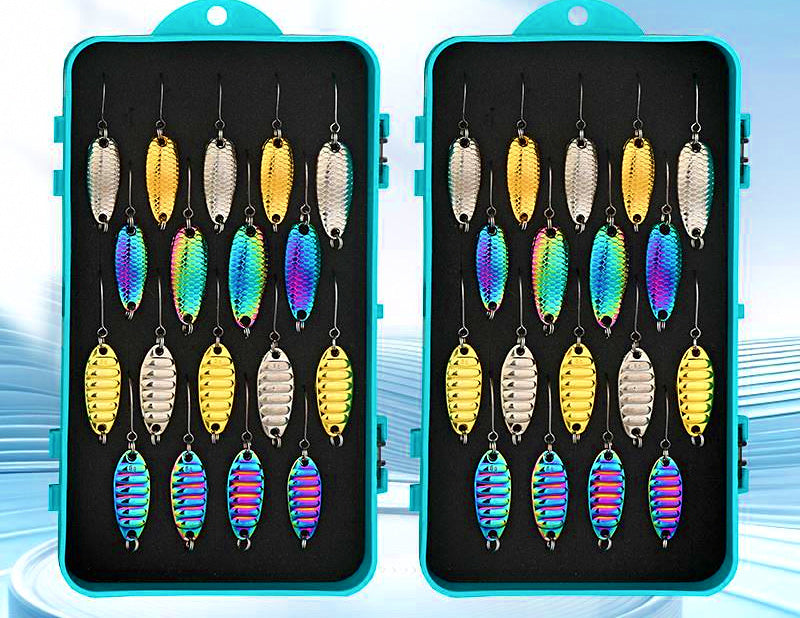 Micro Metal Jig Spoons, 1.5–5 g (0.05–0.18 oz), Assorted Packs – product photo