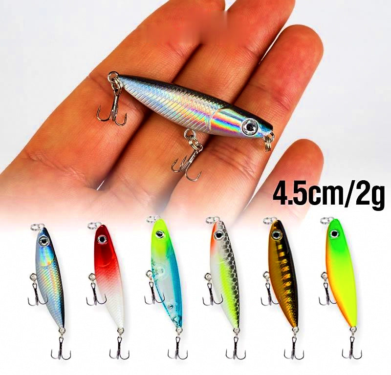 Walk-the-Dog Topwater Pencil Bait, 4.5 cm (1.8 in), 2 g – product photo