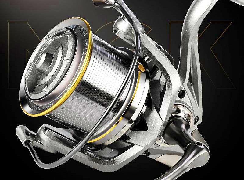 Long Cast Saltwater Reel, Full Metal, 17 Bearings – product photo