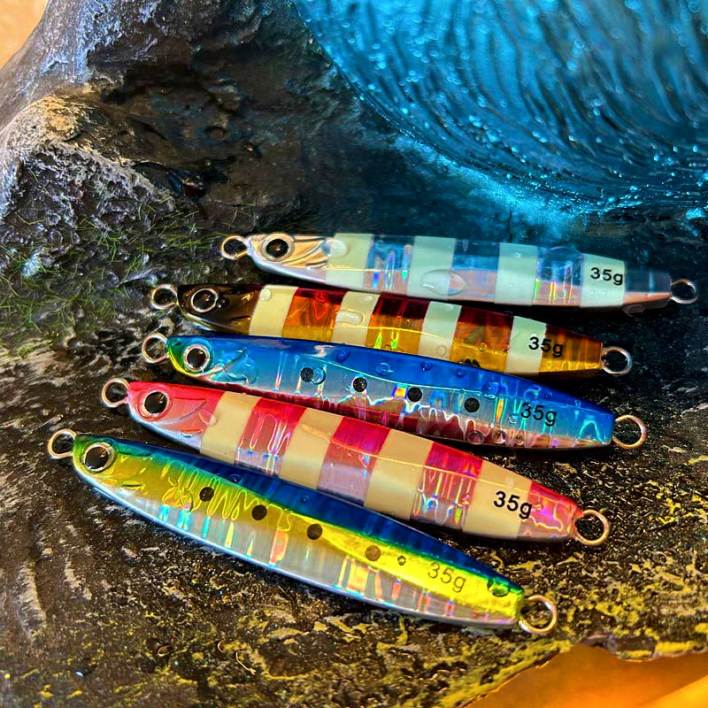 Laser Slow Pitch Jig, 35–100 g (1.2–3.5 oz) – product photo