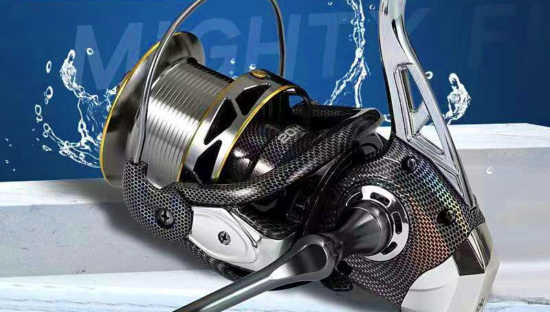 All-Metal Long Cast Spinning Reel, 8000–16000 Series – product photo