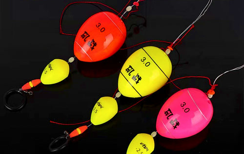 Sea Fishing Float Bobber, 0.5–2.5 g Sizes, Glow Stick Slot – product photo