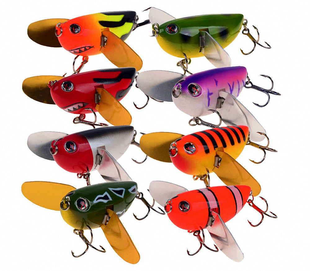 Topwater Propeller Lure, 6 cm (2.4 in) 12.7 g (0.45 oz) – product photo