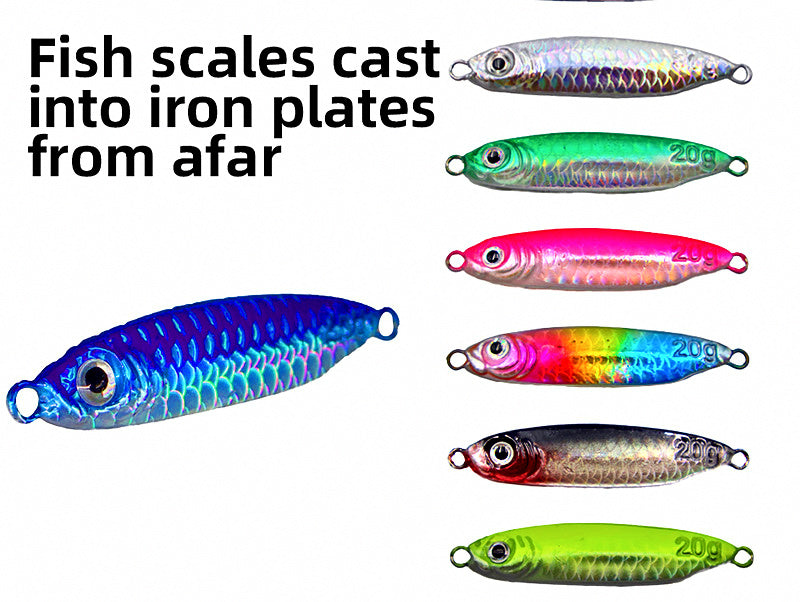 Scale Pattern Casting Metal Jig, 7–30 g (0.2–1.1 oz) – product photo
