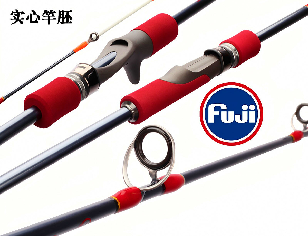 Carbon Solid Tip Boat Rod, 1.38–2.7 m (4.5–8.9 ft) – product photo