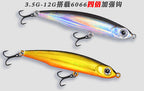 Slow Sinking Pencil Lure, 3.5–12 g (0.12–0.42 oz) – product photo