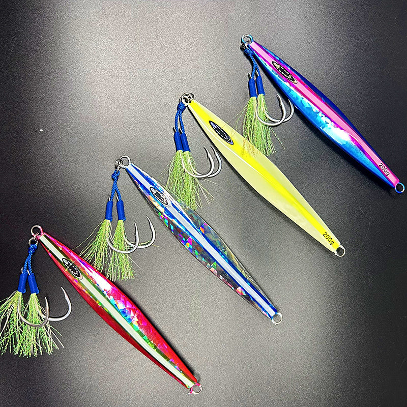 Slow Pitch Long Metal Jig, 200–300 g (7.1–10.6 oz) – product photo