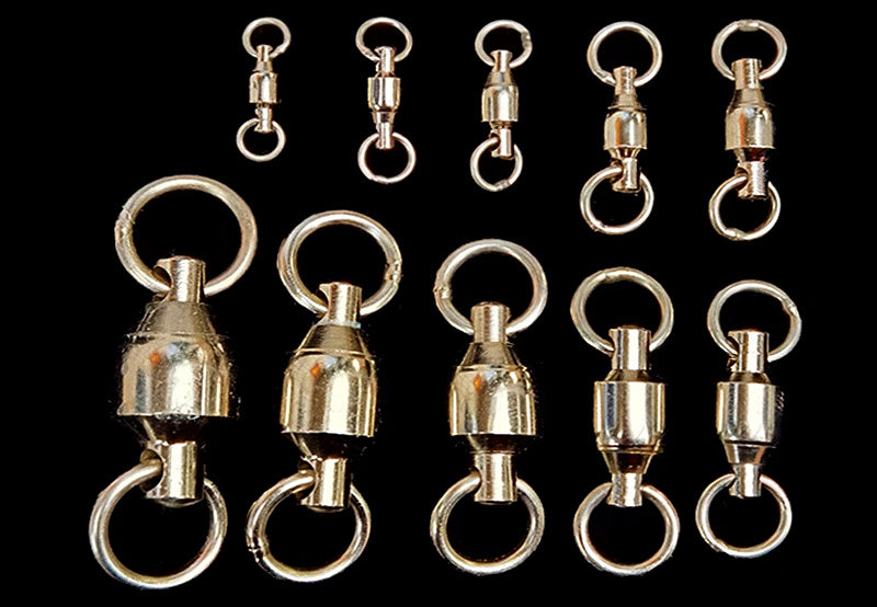 Stainless Ball Bearing Swivel with Figure-8 Ring, Sizes 0–10 – product photo