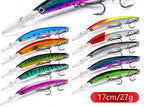 Long Lip Minnow Hard Bait, 17 cm (6.7 in), 27 g (0.95 oz) – product photo