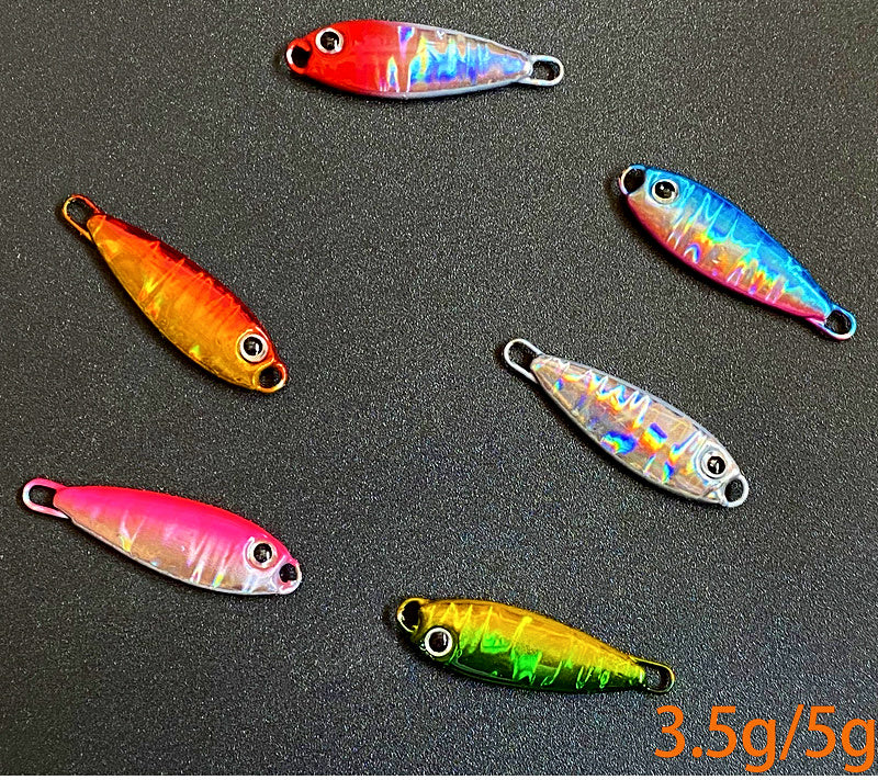 Mini Metal Jig, 3.5 g and 5 g (0.12 oz / 0.18 oz) – product photo