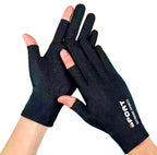 UV Sun Protection Fishing Gloves, Touchscreen, Fingerless – product photo