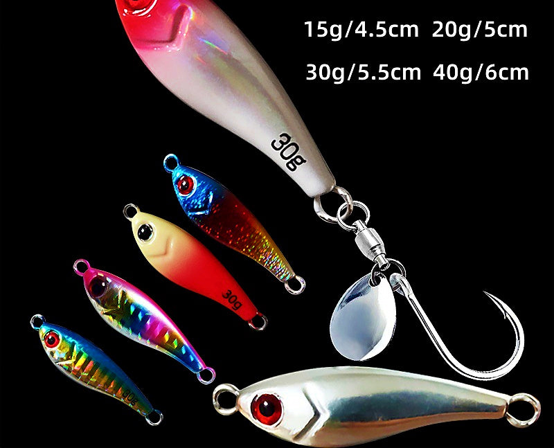 Casting Metal Jig, Fast Sinking, 15–40 g (0.5–1.4 oz) – product photo