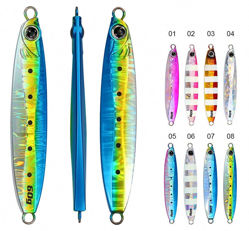 Metal Jig Iron Plate Lure, 35–100 g (1.2–3.5 oz) – product photo