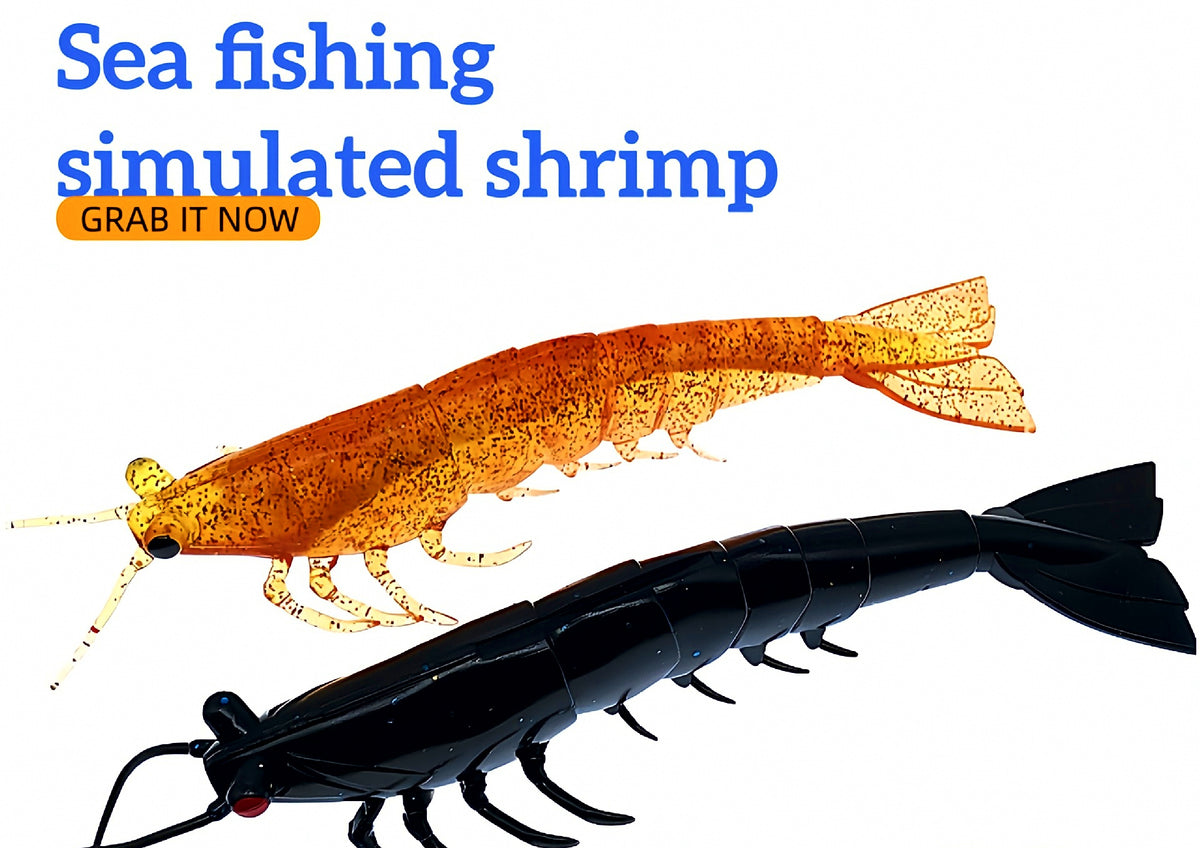 Realistic Shrimp Soft Bait, 18 cm (7.1 in), 38 g (1.3 oz) – product photo