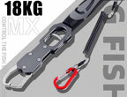Fish Lip Gripper with Scale and Ruler, Stainless Steel – product photo
