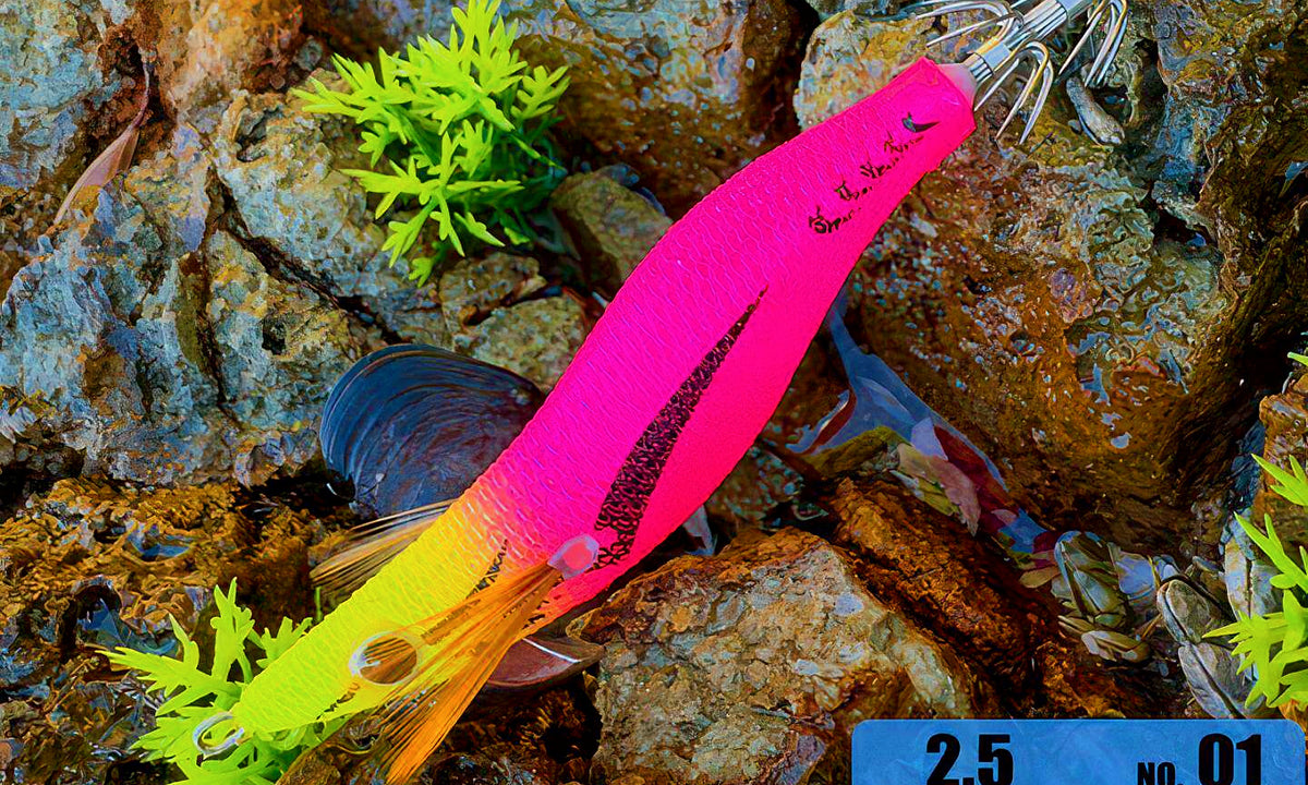 Glow UV Egi Squid Jig, Size 2.5, 10 g (0.35 oz) – product photo