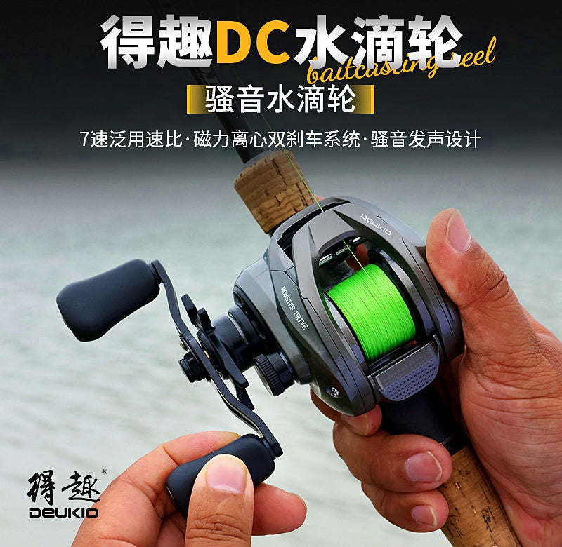 DC2000 Round Baitcasting Reel, Left or Right Hand – product photo