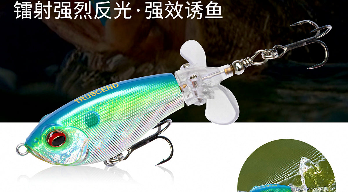 Topwater Prop Lure, 3-Pack, 7–14 cm (2.8–5.5 in) – product photo