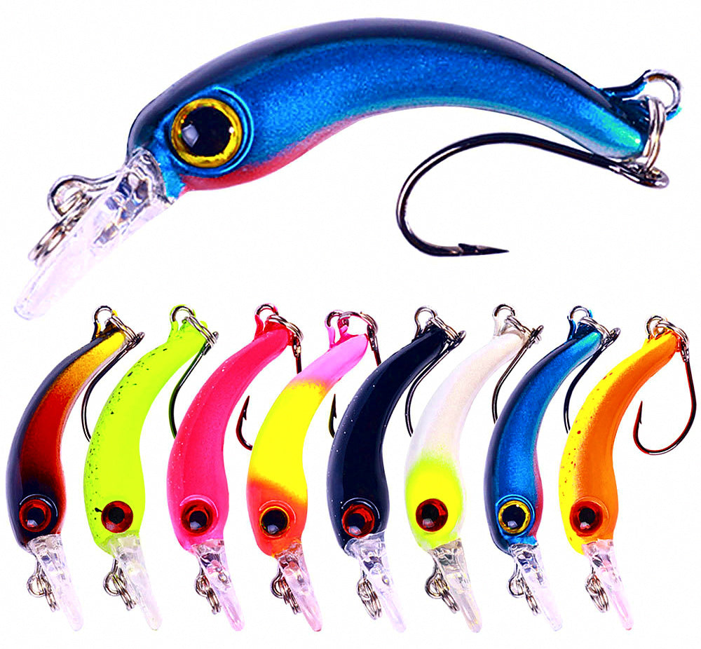 Micro Floating Minnow Lure, 4 cm (1.6 in), 1.5 g (0.05 oz) – product photo
