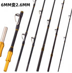 Carbon Fiber Rod Extension Section, 6 to 2.6 mm Reducing – product photo