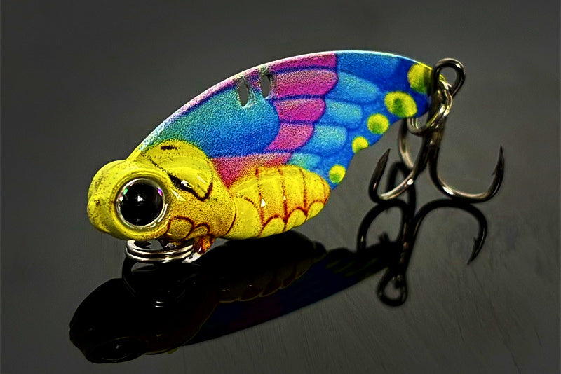 Butterfly Metal VIB Blade Bait, 7 g and 14 g (0.25 / 0.49 oz) – product photo