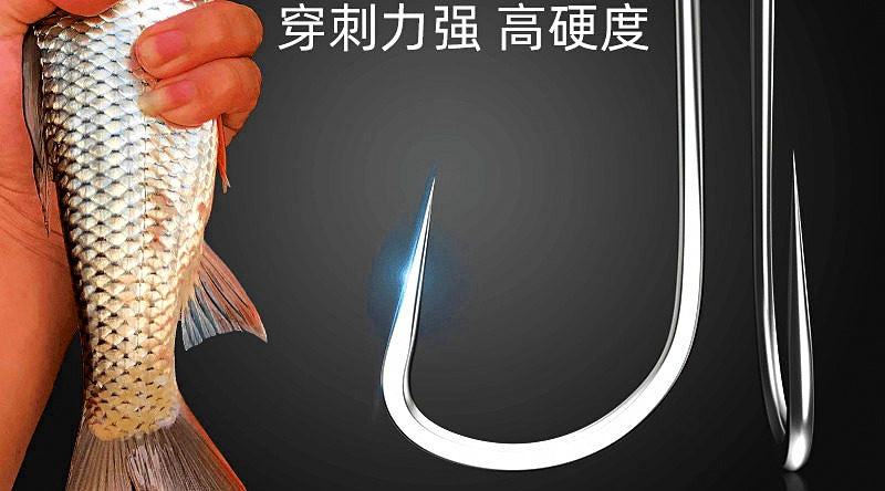 Sode Fishing Hooks, Shin-Kanto Style, 50–200 pc Box – product photo
