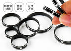 Aluminum Rod Joint Reinforcement Ring, 10–25 mm ID – product photo