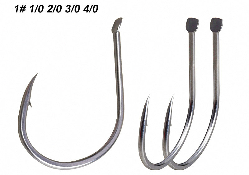 Single Assist Hook for Jigs, Barbed, 10-Pack, Sizes 1–4/0 – product photo