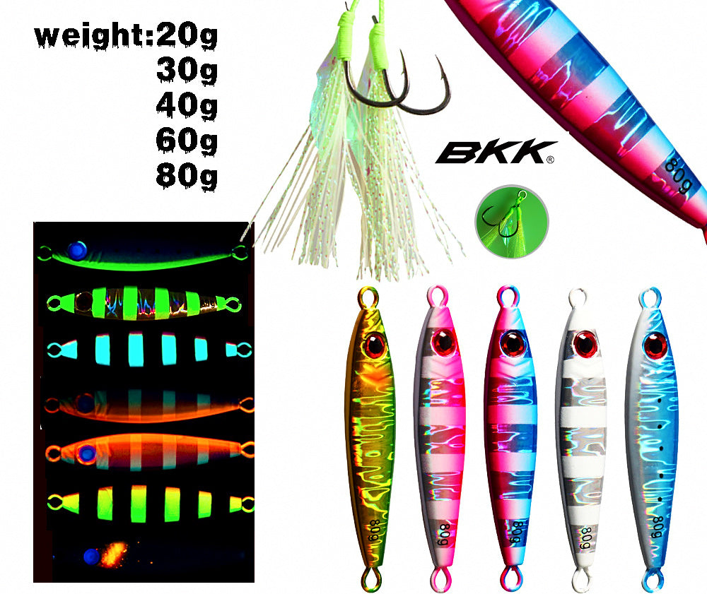 Glow Casting Jig, 20–150 g (0.7–5.3 oz) – product photo