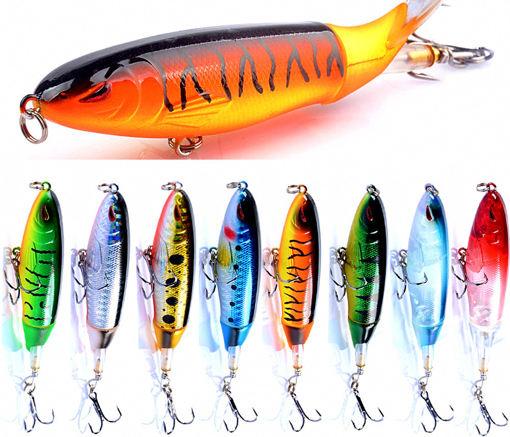 Floating Topwater Propeller Pencil Lure, 10 cm, 13.3 g (0.47 oz) – product photo