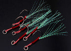 Black Nickel Ise-ni Hooks, Barbed, Size 10 or 13, 20 pcs – product photo