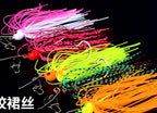 Silicone Skirt Sequin Lure with Sharp Hook, 1/3/5 Pack – product photo