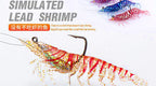 Segmented Shrimp Soft Bait Lure, 8–9.5 cm (3.1–3.7 in) – product photo