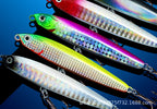 Sinking Pencil Lure, 10–24 g (0.4–0.8 oz), Black Steel Hooks – product photo