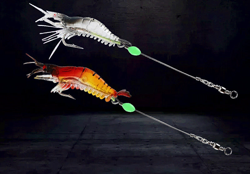 Soft Shrimp Lure with Hook, 9 cm (3.5 in), 6 g (0.2 oz) – product photo