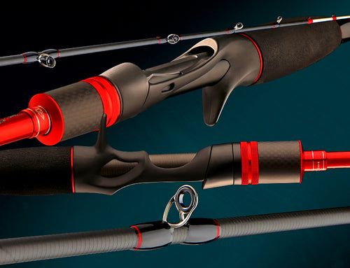 Carbon 2-Piece Slow Pitch Jigging Boat Rod, Soft Action – product photo