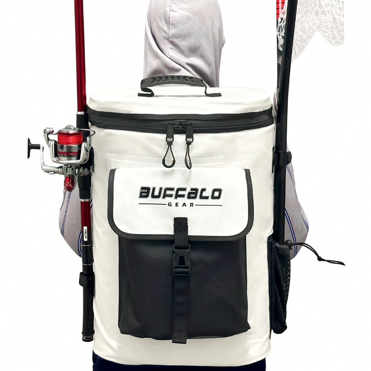Insulated Fishing Cooler Backpack, 20 L or 30 L