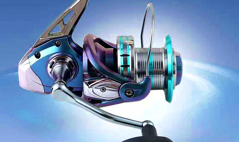 All-Metal Spinning Reel, Front Drag, Sizes 1000–16000 – product photo