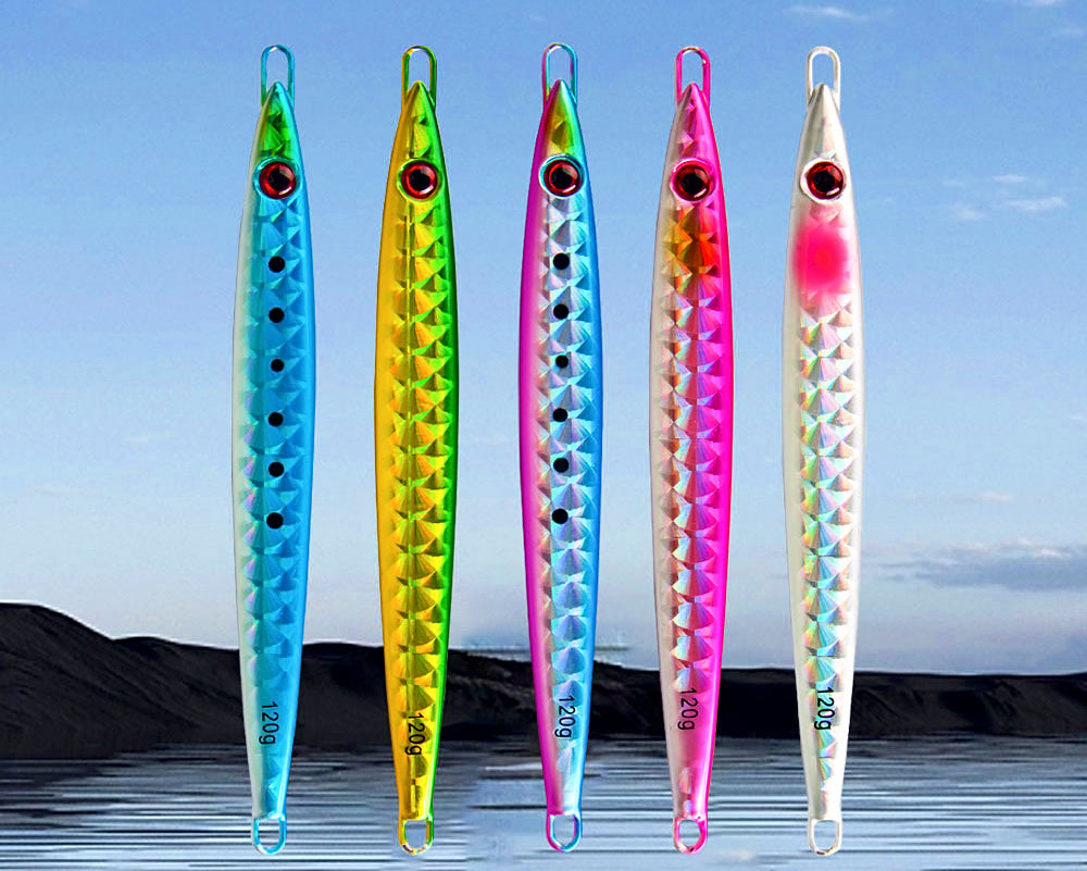 Slow Pitch Metal Jig, 100–160 g (3.5–5.6 oz) – product photo