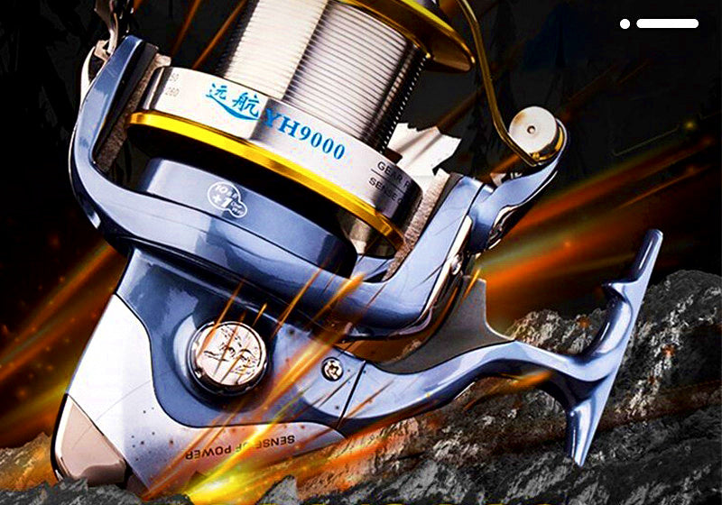 Full Metal Front Drag Saltwater Reel, 7000–14000 Series – product photo