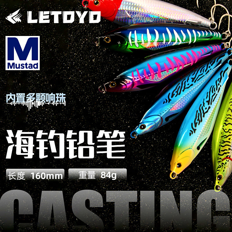 Sinking Pencil Lure, 160 mm / 84 g (3 oz) for Tuna – product photo