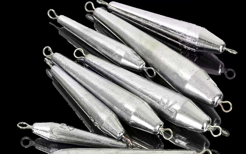 Double-Ring Long Lead Sinkers, 0.7–3.5 oz (20–100 g) – product photo