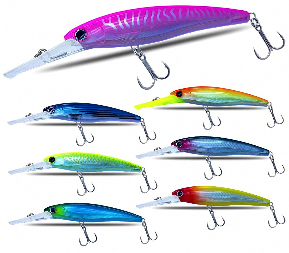 Floating Minnow Trolling Lure, 140–180 mm, 50–98 g (1.8–3.5 oz) – product photo