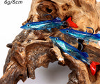 Soft Swimbait with Weighted Jig Head Hook, 6 g (0.2 oz) 8 cm – product photo