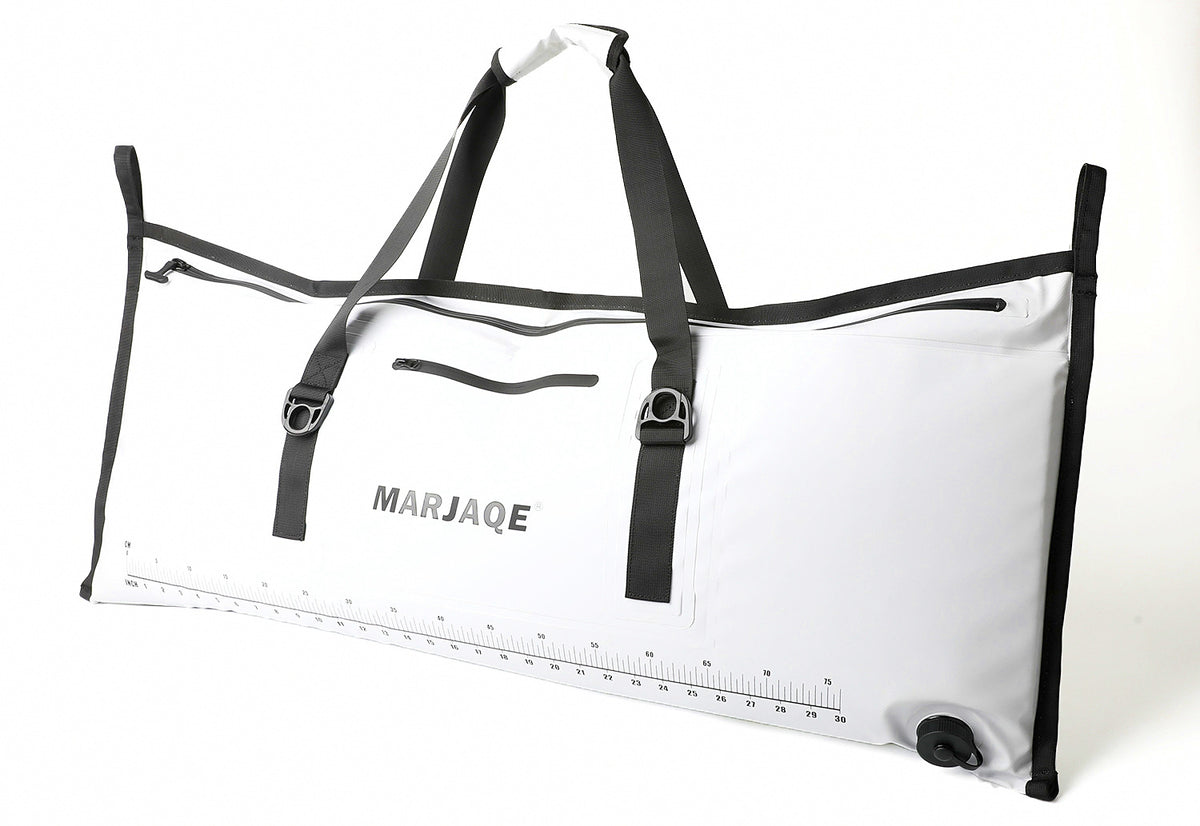 Insulated Fish Cooler Bag, Airtight Zipper, 108 x 42 cm – product photo